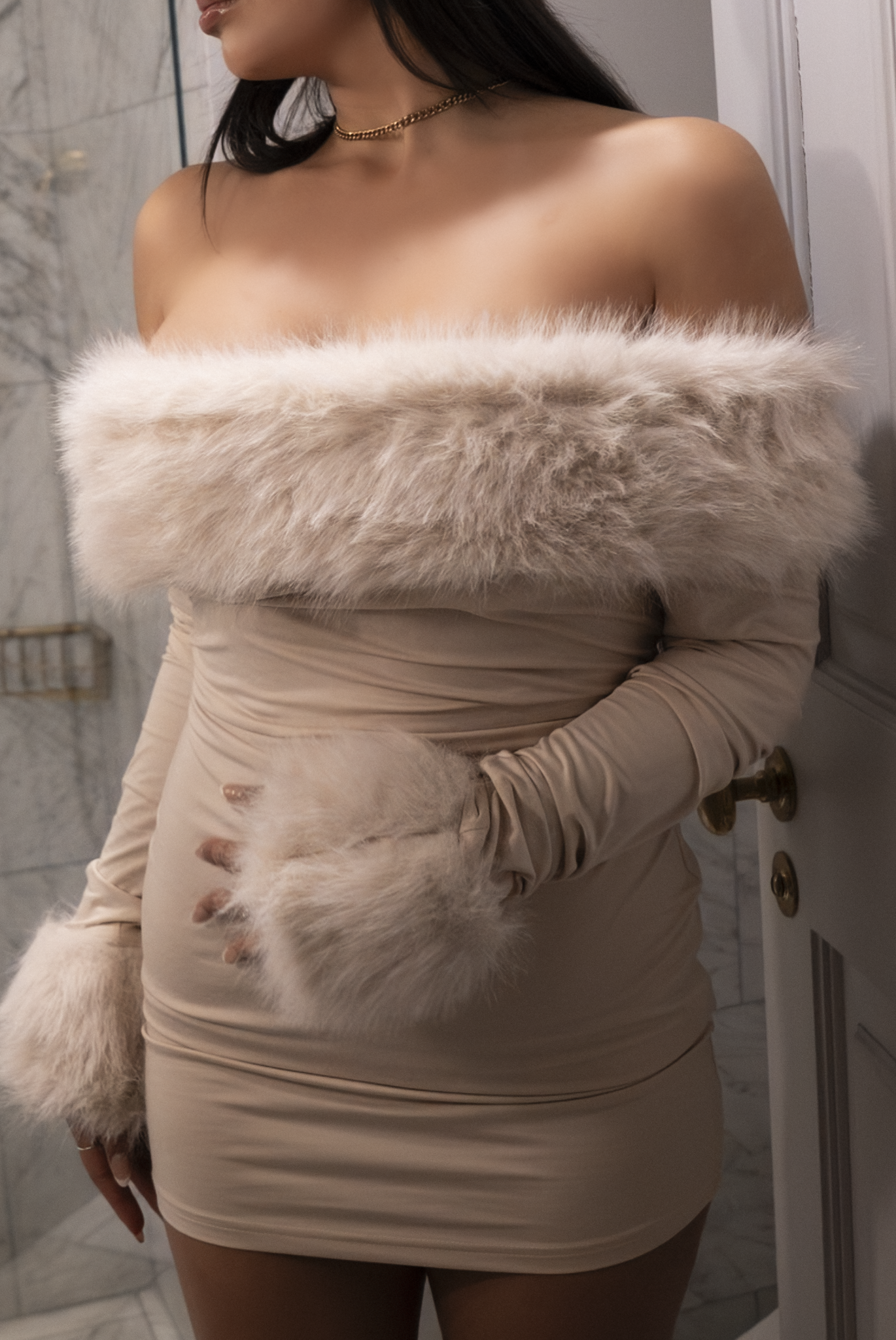Vestido Off-Shoulder “Étoile” de Genuina